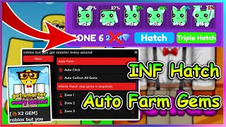 Roblox but you get smarter every second Script - Infinite Hatch | Gems Farm