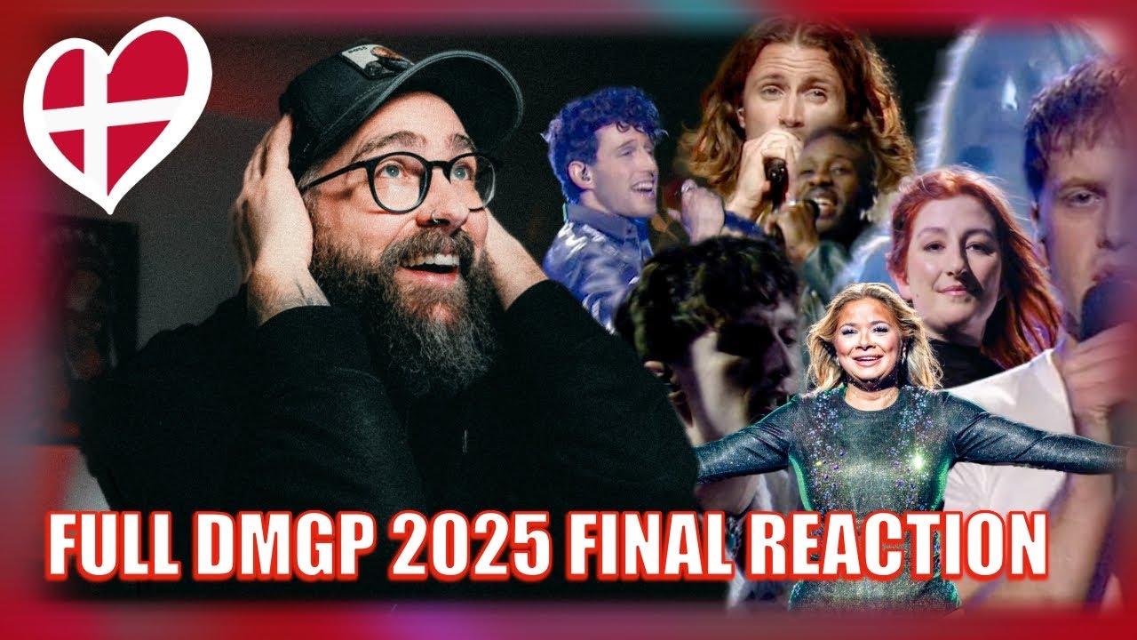 DMGP 2025 ALL SONGS REACTION & Rewatch of Dansk Melodi Grand Prix