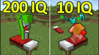 200IQ vs 10IQ Minecraft Plays #10