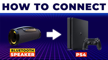 How To Connect Bluetooth Speaker To PS4 (How To Pair And Use Bluetooth Speaker With PS4)