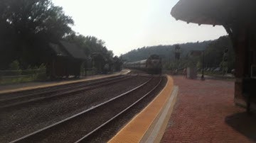 MARC GP39 #72 Departing @ Point of Rocks Station 7/1/15