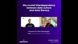 Hub&amp;Spoken Ep 175 clip: The crucial interdependency between data culture and data literacy
