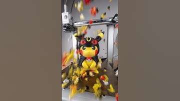 3D Printed Pikachu Umbreon Cosplay – 39 Hours in the Lab! #3dprinting #timelapse