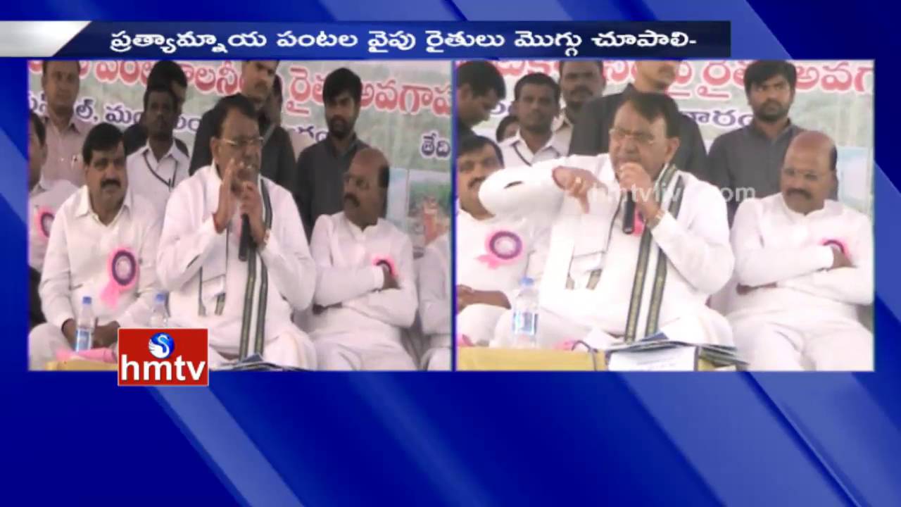 TS Agriculture Minister Pocharam Fires On Fake Seed Companies | Telangana | HMTV