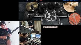 Alip ba ta - semoga   (real drum cover)