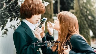 Most popular guy fell in love with a tough girl | Kairi and Momo story | Peach girl - JAPANESE MOVIE