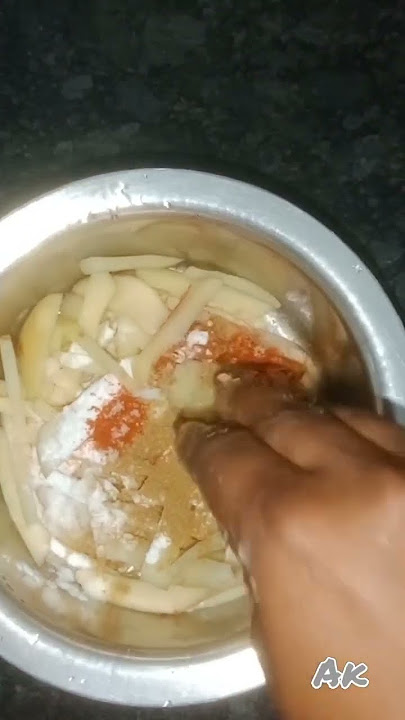 potato fry #simple #recipe #shorts #kaviarul
