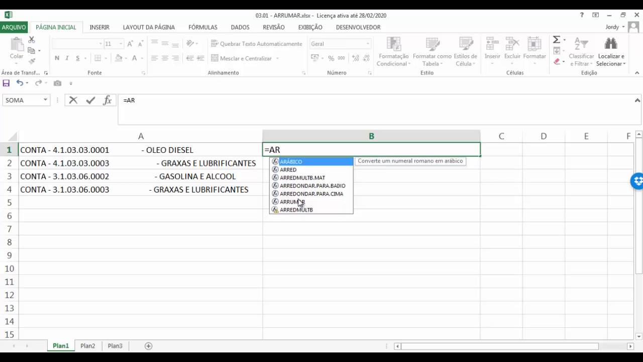Para Que Serve O Colar Valores Do Excel