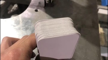 PK54-55 Automatic Playing Cards Making Machine Poker Slitting Packing Machine With Corner Cutting