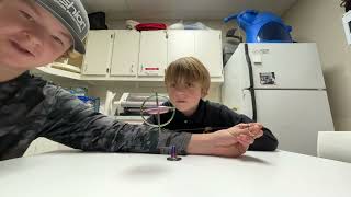 Balancing ￼a gyroscope on a string ￼