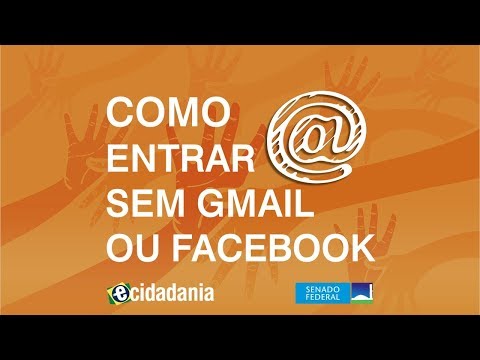 Como fazer login no e-Cidadania com o e-mail – Libras