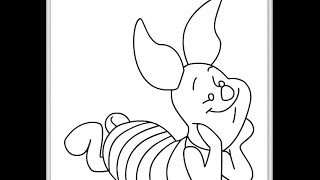 Piglet Coloring Pages :: Online Coloring Pages For Girls :: Girl Games And Fun