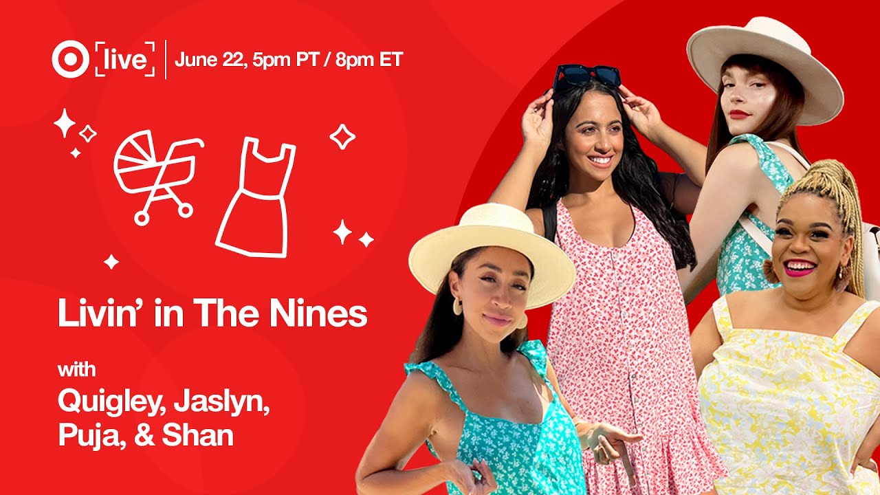 Target Live: Maternity & Fashion with Shan, Quigley, Puja & Jaslyn! 