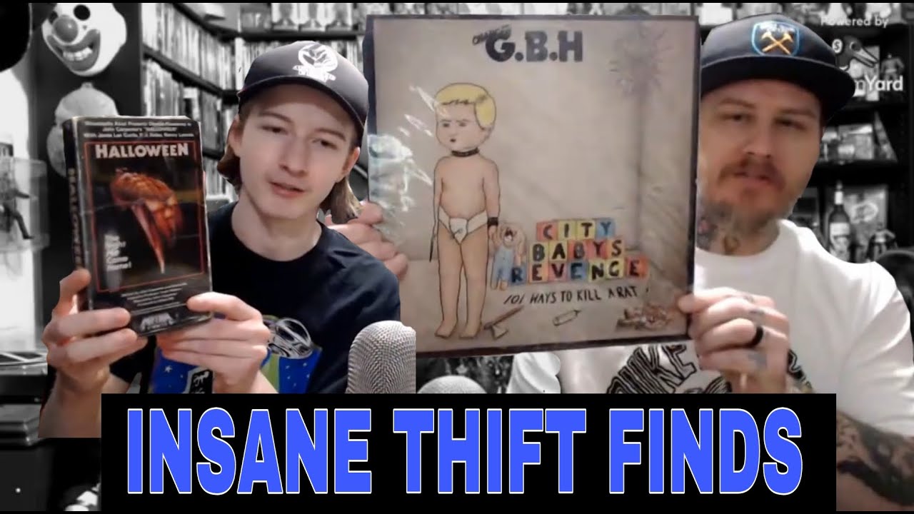 Top Best Thrift Finds! (Rare 1st Press Punk Vinyls, Horror VHS, Retro Video Games)