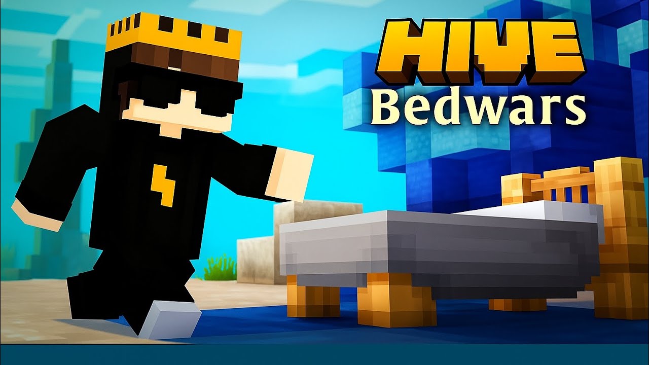 I PLAYED HIVE BEDWAR EPIC SOLO GAMEPLAY! - YouTube