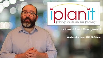 Incident & Event Management Module - Webinar