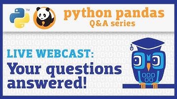 Your pandas questions answered! (webcast)