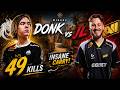 DONK vs jL High Elo FACEIT on Mirage | 49 Kill Full POV + Comms