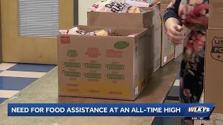 Louisville leaders call for federal action as food insecurity reaches record levels