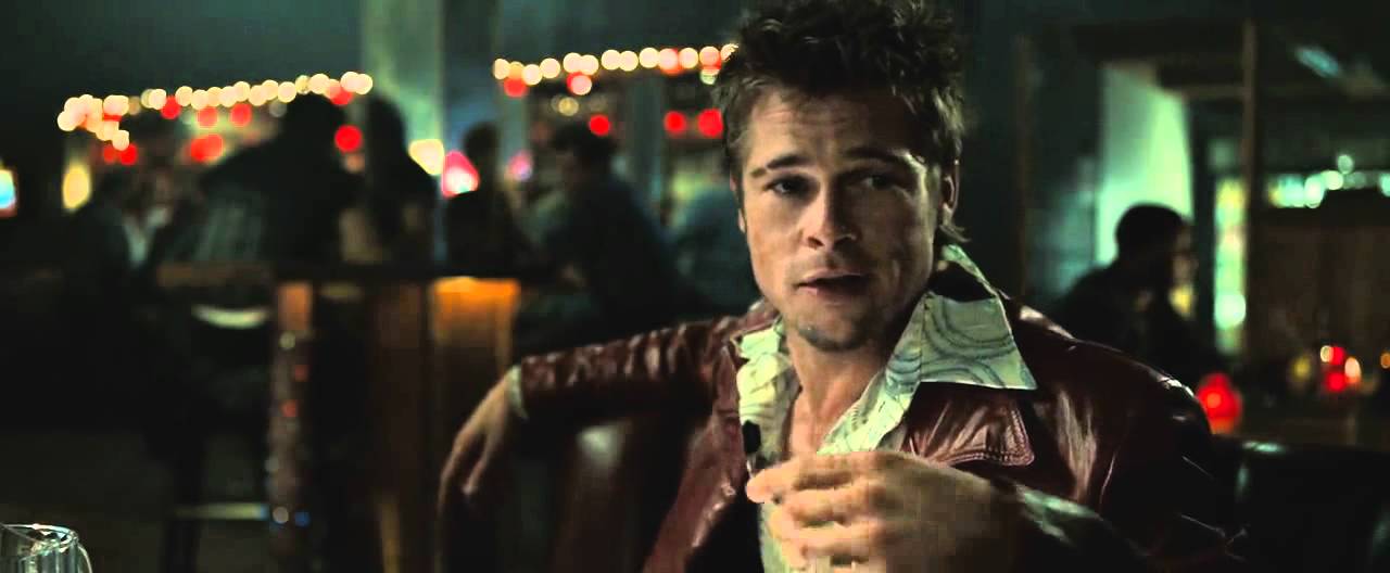 Tyler Durden Philosophy Of Life Fight Club Youtube