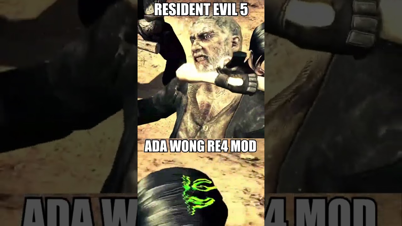 ADA WONG RE4 MOD RESIDENT EVIL 5 😁 