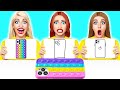 絵がうまいのはどっち？ | Multi DO Food のクレイジーなアートチャレンジと絵のライフハック