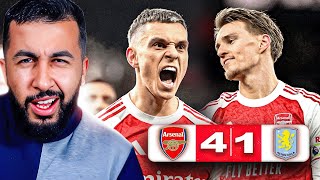 Thats What You Call A Statement Win.. Arsenal 4-1 Villa Reaction