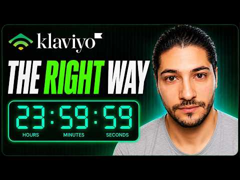 How to Add a Countdown Timer in Klaviyo the Right Way