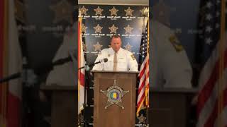 Sheriff Mark Moon Holds Press Conference About Health Matters In The Blount County Jail