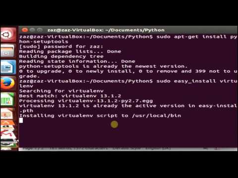 creation django project python2.7