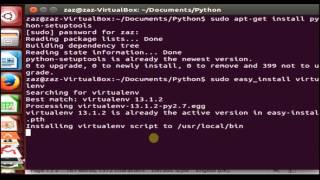 creation django project python2.7