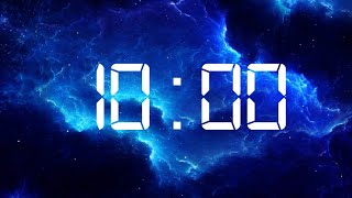 10 minutes Space Stars countdown The milky Way Alarm Timer beautiful