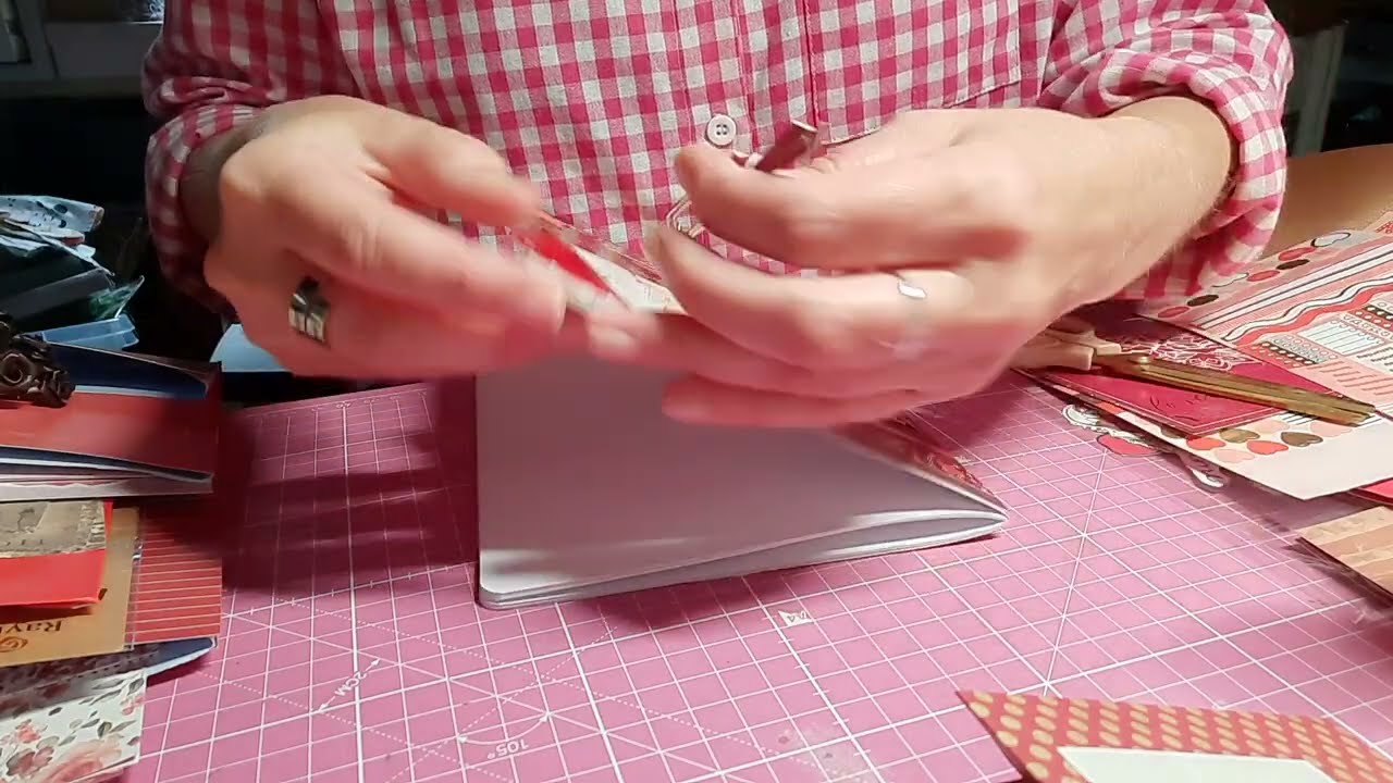 Défi Rouge #scrap sweet