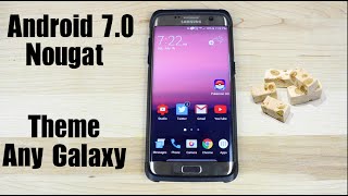 Android 7.0 Nougat Samsung Galaxy S7 / S7 Edge Theme screenshot 5