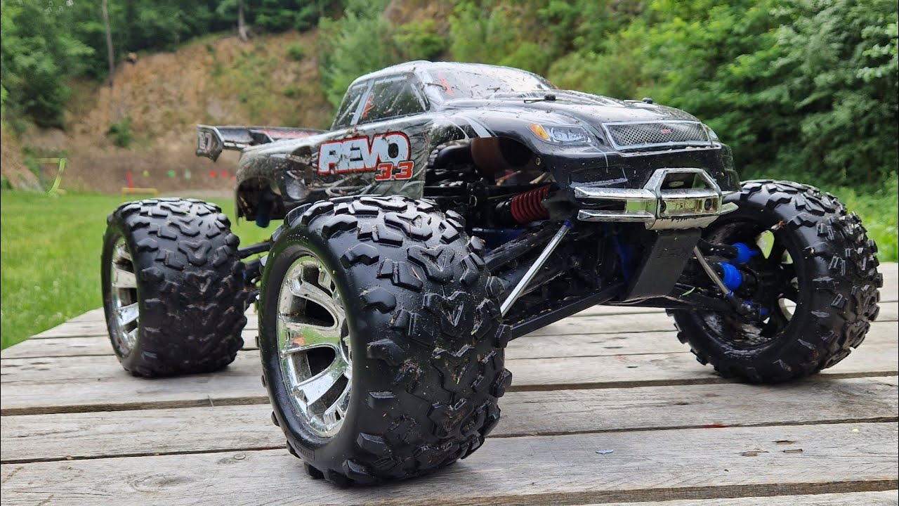 Traxxas Revo RTR 3.3R Argento TSM TQi Wireless Caricatore Da 12 V - Foto 7