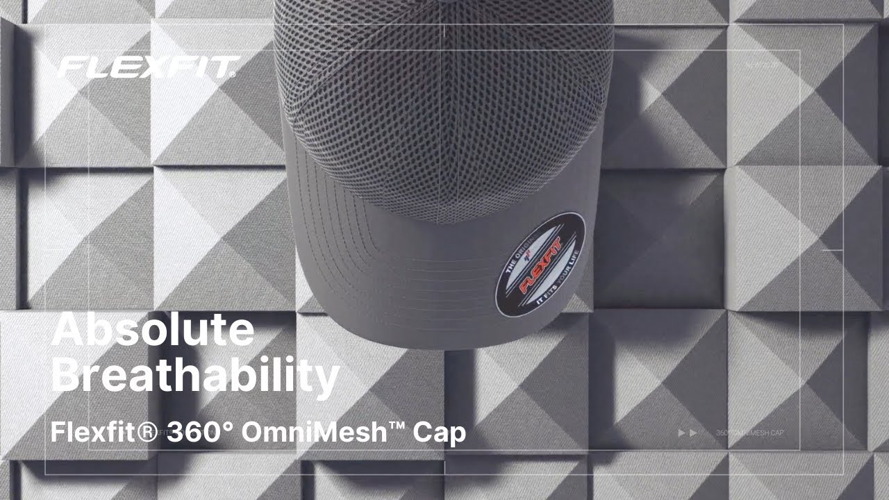 Flexfit® 360° OmniMesh™ Cap | Absolute Breathability