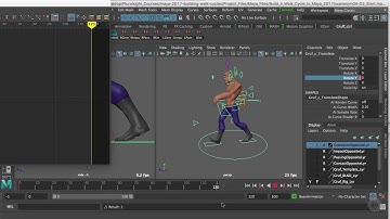 Cycling Keyframes in Maya
