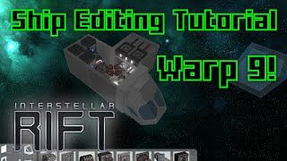 Smallest Ship Ever! - Interstellar Rift Editor Tutorial