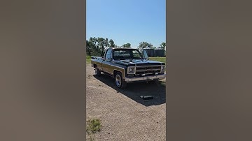 Lot 29W 1975 GMC Gentleman Jim Pickup