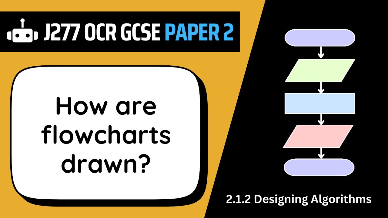 OCR J277 GCSE 2.1.2: Flowcharts - YouTube