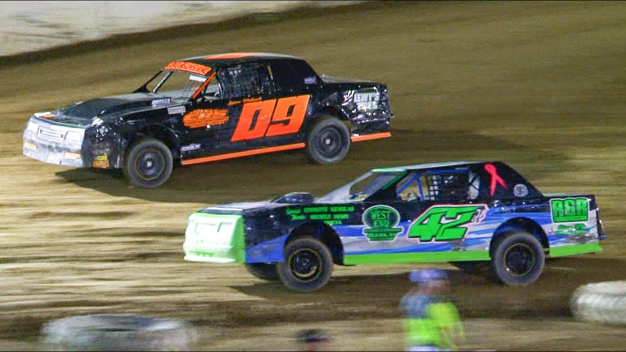 Pure Stock Feature Bradford Speedway 9520 YouTube