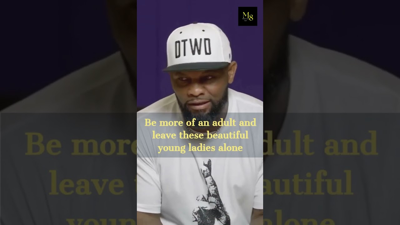 Be more of an adult - Fred Taylor