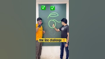 One Line Draws the entire shape, and the lines cannot overlap!Is there an answer to this question?1