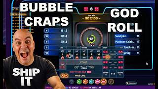 100,000 Bubble Craps God Roll - W Hello Millions April 21