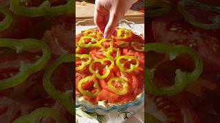 Пицца без муки 🍕 Лучшее решение для худеющих 👌 #пицца #ппрецепты #пппицца