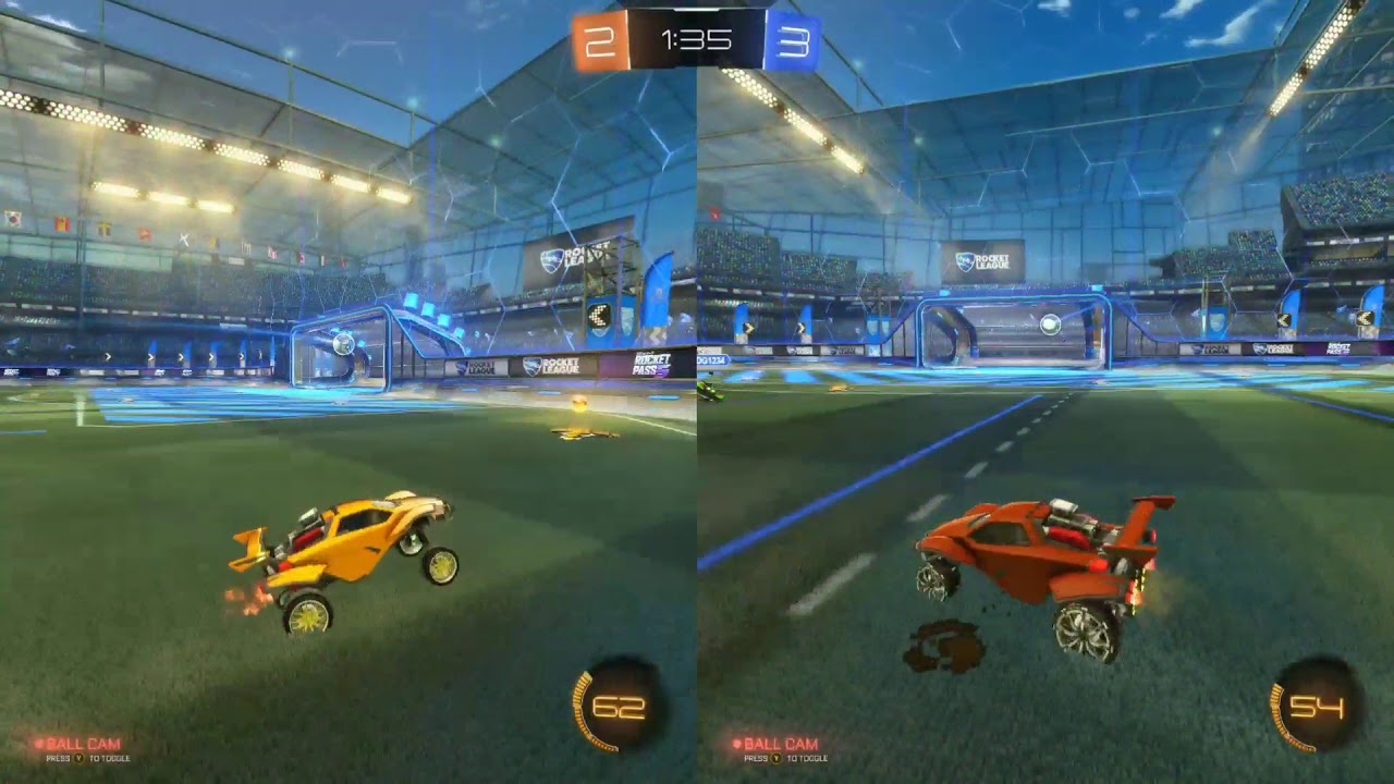 rocket league split screen issue rocket league split screen issue