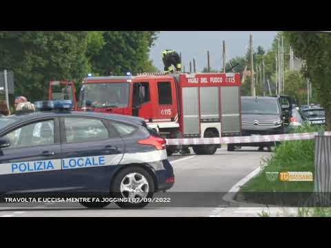 TRAVOLTA E UCCISA MENTRE FA JOGGING | 07/09/2022