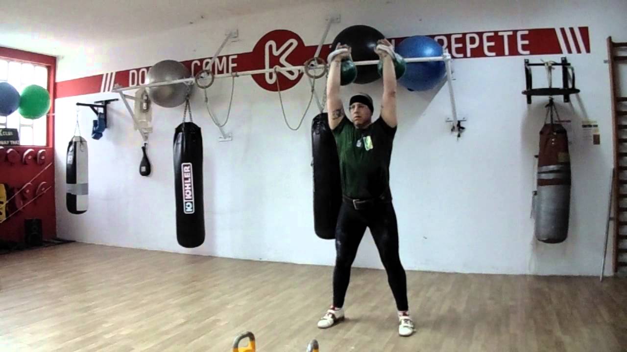 Portugal Kettlebell Club LONG CYCLE 2X24KG YouTube