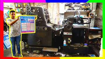 Educational institution calendar printing by Heidelberg Offset - Letterset 48 × 65cm -19 × 25 ½"