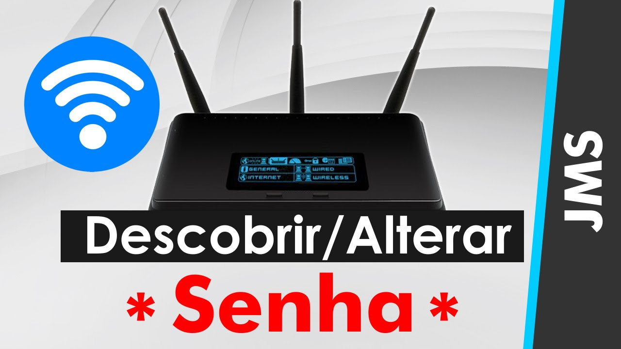 Como Descobrir Alterar Senha do Roteador Wifi  Wireless